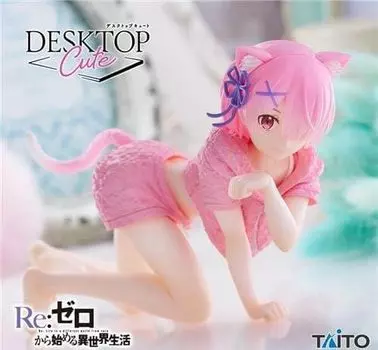 Ram Figure Desktop Cute Cat Ear Room Wear Life in Another ReZERO -Starting World- ReZERO