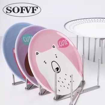 Рама для крышки кастрюли из нержавеющей стали, выдвижная и складная бытовая кухонная полка для хранения