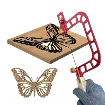 Рама для пилы для ювелирных изделий, прочная ручная пила, цветочная пила для точной резки в деревообработке и ремонте дома C