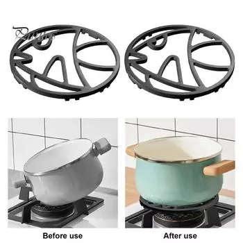 Рама газовой плиты противоскользящая полка держатель для молочного горшка вспомогательная рама универсальная 4/5 лапки бытовая кухонная газовая горелка опорная стойка B
