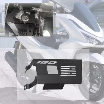 Рама защиты двигателя из алюминиевого сплава для Pcx160, замена защитной пластины чёрный