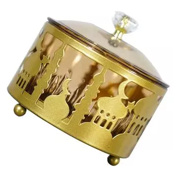 Рамадан конфеты тарелка луна украшение Ид тарелка украшения праздничные принадлежности One Size