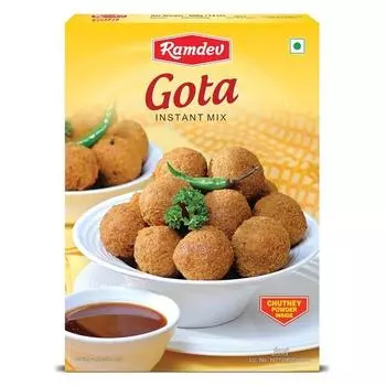 Ramdev Gota Instant Mix 400 г муки - Упаковка из 5 шт.