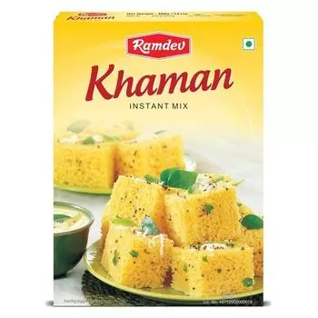 Ramdev Khaman Instant Mix 400 г Мука Упаковка из 5 шт.