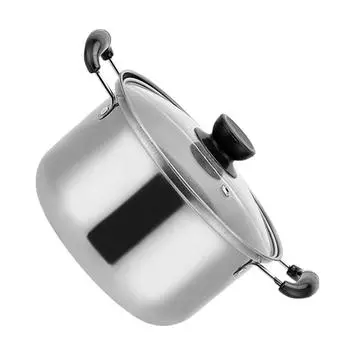 Ramen Noodles Stainless Steel Household Cooking Kitchen Set Multifunctional Practical Silver Baby