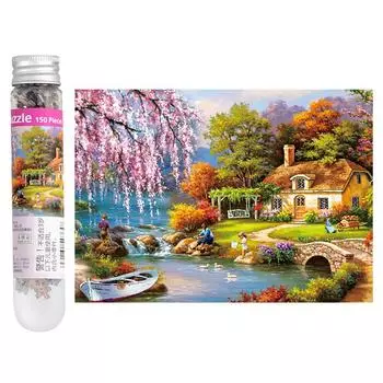 Ramidos для взрослых, мини-пазлы с круглой трубкой, 150 шт., игра-головоломка, детские игрушки в подарок One Size