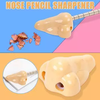 Ramidos креативные канцелярские принадлежности для носа, точилка для карандашей, милые школьные принадлежности для учеников One Size