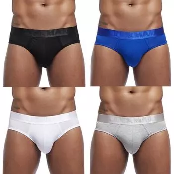 Ramidos Мужское нижнее белье Трусики Треугольное нижнее белье Шорты с выпуклой сумкой Твердые трусы L