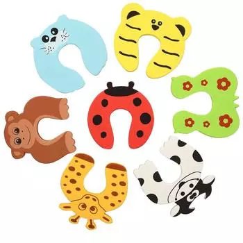 Ramidos защита от защемления пальцев для дверей, окон, пенопластовая защита для детей, родительский замок One Size чёрный