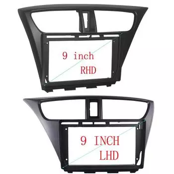 Рамка автомобильного радиоприемника для Honda Civic 9 FK 2011-2017 Европейская 9-дюймовая стереопанельная жгут проводов адаптер кабеля питания Canbus декодер 9inch