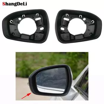 Рамка бокового зеркала, крышка зеркала заднего вида для Ford Mondeo MK5 MKV 5 V 2015 2016 2017 Black Left