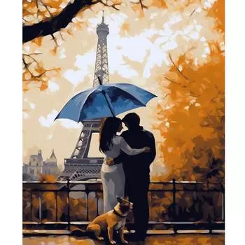 Рамка Diy Картина по номерам Романтический пейзаж Маркер по номерам Любители акриловой краски Современные настенные художественные фотографии Домашний декор 40x50 см 40x50cm NO Frame