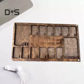 Рамка для фотографий школьных лет, от дошкольного до выпускного, 14 фотографий, рамка для выпускного для детей, вехи в образовании