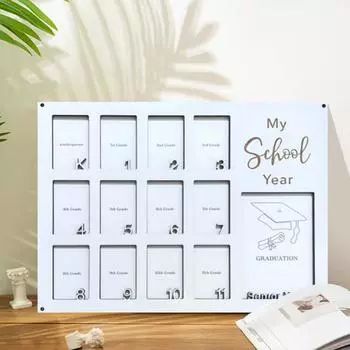 Рамка для фотографий школьных лет, памятная фоторамка на выпускной, образовательное путешествие от K до 12-го класса, праздничная фоторамка, подарок для студентов