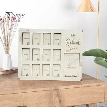 Рамка для фотографий школьных лет, памятная фоторамка на выпускной, образовательное путешествие от K до 12-го класса, праздничная фоторамка, подарок для студентов