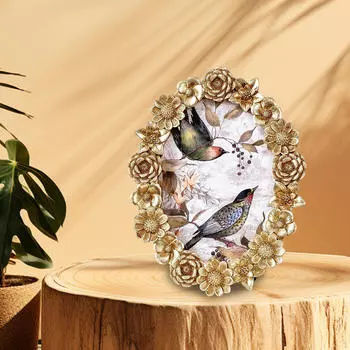 Рамка для картин, держатель для птиц, декоративная тисненая рамка для фотодержателя,