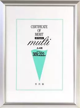 Рамка для картины Iwata Award A4, алюминиевая рамка, серебро AS-01-A4-H