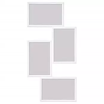 Рамка для коллажа IKEA 4 см Белый YLLEVAD: фото/21x41 (804.252.74)