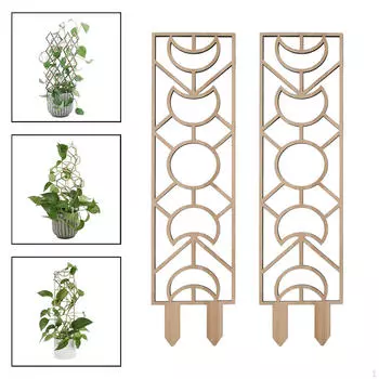 Рамка для лазанья с цветочной решеткой, держатель опоры Hexagon