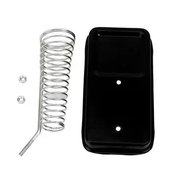 Рамка для паяльника. Подставка для электрического паяльника. Металлическая опорная станция. Высокая термостойкость. Легко разбирается. Универсальный. чёрный