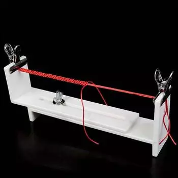 Рамка для плетения веревок своими руками, плетеный браслет, фиксирующая подкладка, инструменты для доски белый