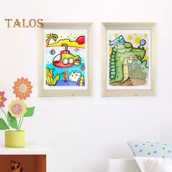 Рамка для показа фотографий, прочная, декоративная, многоцелевая, полезная, держатель для детских художественных фотографий, поставка для комнаты