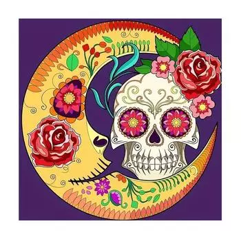 Рамка для рисования по номерам для взрослых, наборы цветов, настенная художественная картина, краска с номерами для домашнего декора 40x40 40x40cm NO Frame