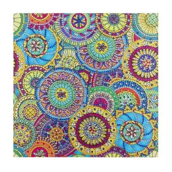 Рамка для рисования по номерам, наборы декоративных узоров, настенная художественная картина, краска с цифрами для домашнего декора 40x40 40x40cm NO Frame