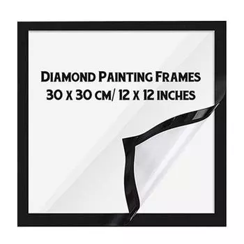 Рамка для рисования с черным бриллиантом, магнитная, стильная и практичная