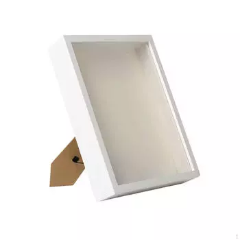 Рамка для теневого ящика своими руками, прямоугольная картина для демонстрации сухоцветов White