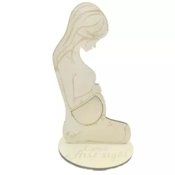 Рамка для УЗИ ручной работы, Деревянная рамка для фотографий DIY, Годовщина рождения ребенка 3