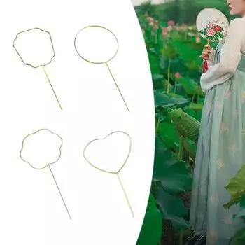 Рамка для веера своими руками, традиционная китайская одежда, аксессуары, веер, костный скелет для косплея, фотореквизит, свадебный декор для праздников A4