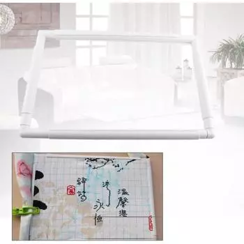 Рамка для вышивки крестиком, рамка для иглы, шелковая живопись 15.2cm*15.2cm