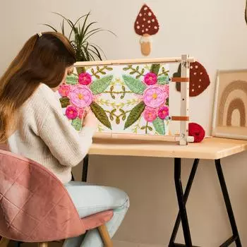 Рамка для вышивки крестом деревянная рамка для вышивки крестом вращающаяся рамка для вышивки крестом гобеленовая рамка для вышивки крестом регулируемая