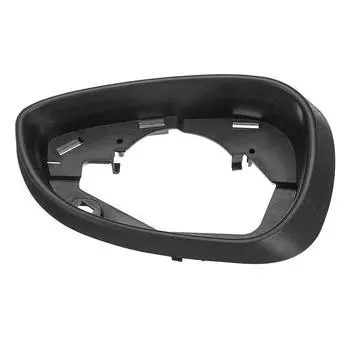 Рамка для зеркала заднего вида на дверь автомобиля Ford Fiesta MK7 2008-17, левая и правая рамка для стекла зеркала, автомобильные аксессуары