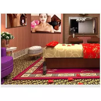 Рамка из цельного дерева СПА-массаж Здоровье Красота лица Тайский салон релаксации Плакаты Картины Холст Настенное искусство Домашний декор Картины Украшение комнаты 15*20cm(with frame)