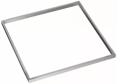 рамка из сырого шоколада cotta малая серебряная внутренние размеры 20 x 20 x H1см 88834 серебряный