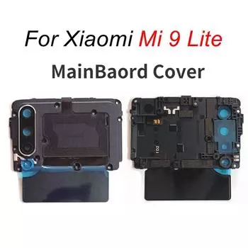 Рамка материнской платы NFC для Xiaomi Mi 9 Lite, основная плата с заменой стеклянного объектива камеры для Xiaomi Mi9 Lite чёрный