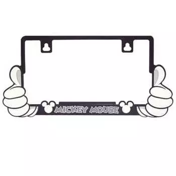 Рамка номерного знака автомобиля Napolex для легкого монтажа на болтах спереди, автомобильные принадлежности, автомобильные аксессуары Disney WD-130