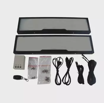 Рамка номерного знака для европейского трансграничного противотуманного варианта — деталь для модификации автомобиля