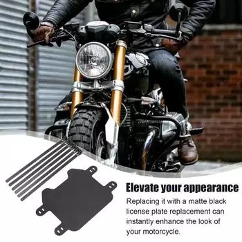 Рамка номерного знака мотоцикла для Light Bee L Motor держатель номерного знака передние номерные знаки сменные аксессуары для мотоциклов United States