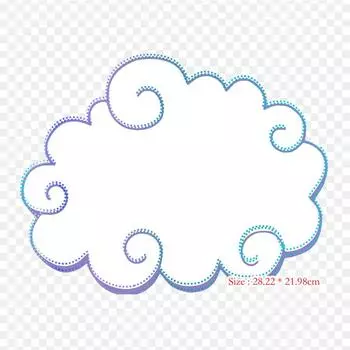 Рамка Nuvem для обоев для рабочего стола, бордюры и рамки, термопереносная печать, виниловые нашивки, наклейки для одежды, аппликации «сделай сам», моющиеся нашивки