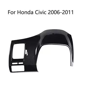 Рамка отделки приборной панели из углеродного волокна для honda civic 2006-2011
