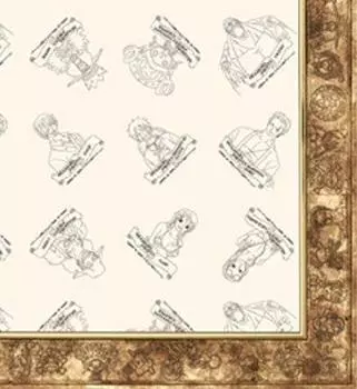 Рамка-пазл One Piece Only Ultimate Frame 2 бронза (26x38см)