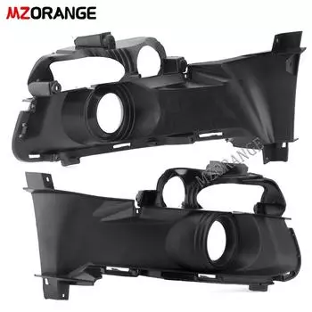 Рамка противотуманной фары для Ford Mustang 2015 2016 2017 Противотуманные фары Рамка фары Защита Замена Внешние Аксессуары для Автомобиля ABS