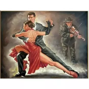 Рамка Ruopoty, картина по номерам, 40x50 см, двойные танцевальные поделки, краска с цифрами, персонализированный подарок для домашнего декора 40x50cm NO Frame