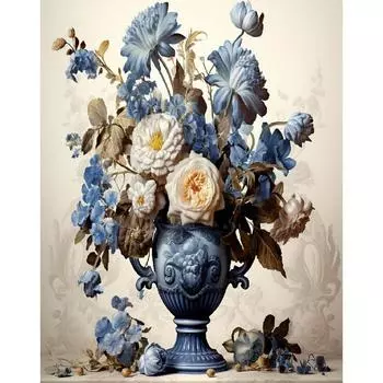 Рамка «сделай сам», картина по номерам для взрослых, наборы цветов, рисунок по номерам, акриловая краска на холсте, подарок «сделай сам», 40x50 см 40x50cm NO Frame