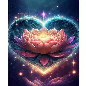 Рамка «сделай сам», картина по номерам для взрослых, наборы, абстрактные цветы лотоса, настенная работа, домашний декор, картина по номерам 40x50 40x50cm NO Frame