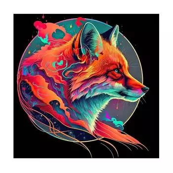 Рамка Волк Diy Наборы для рисования по номерам для взрослых Животные Картина Раскраска по номерам Diy Подарок для украшения дома 40x40 40x40cm NO Frame