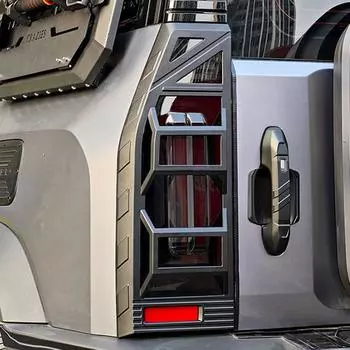 Рамка заднего фонаря ABS Car Mecha подходит для CHERY JETOUR Traveler T2 2024 2024 Автомобильные аксессуары Edge Smooth Easy Install T3A4